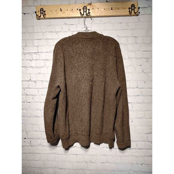 Eddie Bauer 4 button Henley sweater size xl - Picture 2 of 4